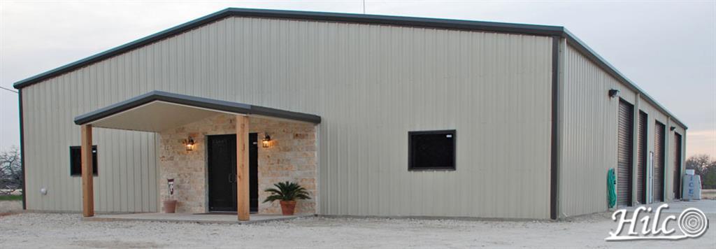 Commercial Building with Metal Roof